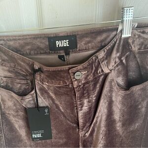 Paige Hoxton Truffle Skinny  Size 30